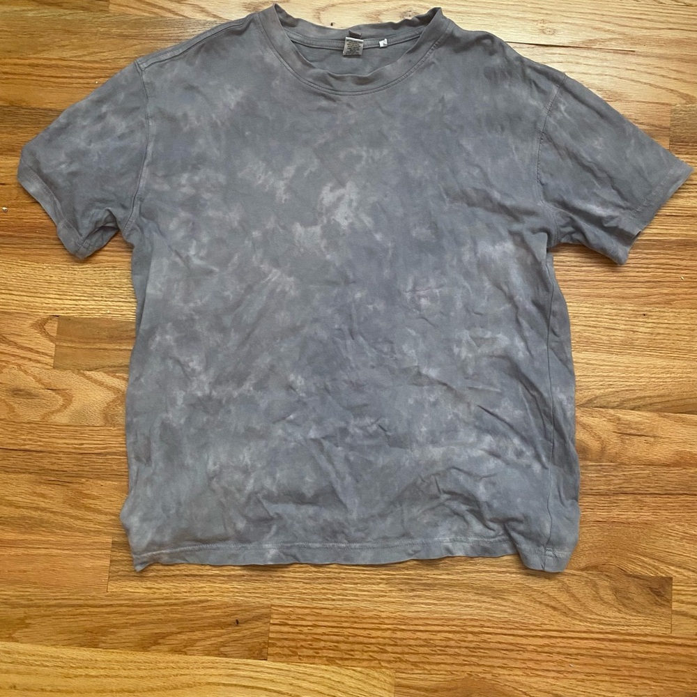 LA Hearts’ Gray Tie Dye Women’s Boxy Tee